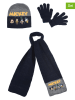 Disney Mickey Mouse 3tlg. Winteraccessoires-Set "Mickey" in Dunkelblau
