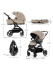 Kinderkraft 2in1-Kinderwagen "Yoxi" in Beige