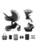 Kinderkraft 3in1-Kombikinderwagen "Prime 2" in Grau