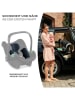 Kinderkraft Kindersitz "Mink Pro i-Size" mit Basisstation in Schwarz - Gruppe 0+