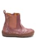 bisgaard Leder-Boots in Pink