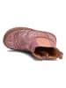 bisgaard Leder-Boots in Pink