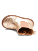 bisgaard Leder-Boots in Gold