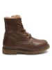 bisgaard Leder-Winterboots in Braun