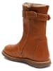 bisgaard Leder-Winterboots in Hellbraun