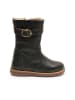 bisgaard Leder-Winterboots in Dunkelblau