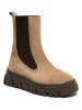 bisgaard Leren boots beige