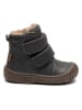 bisgaard Leder-Boots "Evon" in Dunkelblau