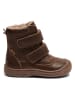 bisgaard Leder-Winterboots in Braun