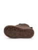 bisgaard Leder-Boots in Braun/ Anthrazit