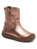 bisgaard Leder-Winterboots in Rosegold