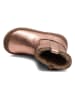 bisgaard Leder-Winterboots in Rosegold