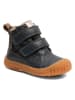 bisgaard Leder-Winterboots in Dunkelblau