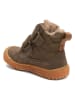 bisgaard Leder-Winterboots in Khaki
