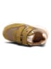 bisgaard Leder-Sneakers in Khaki