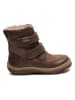 bisgaard Leder-Winterboots in Braun