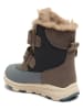 bisgaard Leder-Winterboots in Grau