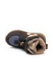 bisgaard Leder-Winterboots in Dunkelblau