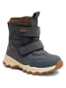 bisgaard Leder-Boots in Dunkelblau