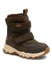 bisgaard Leder-Boots in Khaki