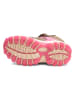 bisgaard Leder-Boots in Pink/ Khaki
