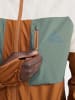 Craft Laufjacke "PRO Trail Hydro" in Hellbraun/ Grün/ Creme