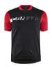 Craft Fietsshirt "Core Endur" rood/zwart