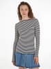Tommy Hilfiger Longsleeve in Schwarz/ Weiß