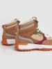 Pepe Jeans FOOTWEAR Leder-Boots "Lucky Treck" in Hellbraun/ Beige