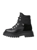 Pepe Jeans FOOTWEAR Skórzane botki "Queen Ice" w kolorze czarnym