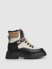 Pepe Jeans FOOTWEAR Botki "Queen Funny" w kolorze kremowo-czarno-beżowym