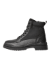 Pepe Jeans FOOTWEAR Leder-Boots "Brad" in Schwarz