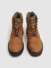 Pepe Jeans FOOTWEAR Leren boots "Harry" lichtbruin