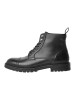 Pepe Jeans FOOTWEAR Leder-Boots "Logan" in Schwarz