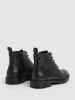 Pepe Jeans FOOTWEAR Leder-Boots "Logan" in Schwarz