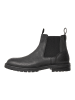Pepe Jeans FOOTWEAR Leder-Chelsea-Boots "Logan" in Schwarz
