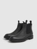 Pepe Jeans FOOTWEAR Leder-Chelsea-Boots "Logan" in Schwarz