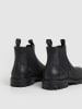 Pepe Jeans FOOTWEAR Leder-Chelsea-Boots "Logan" in Schwarz