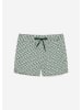 Marc O´Polo Zwemshort crème/donkergroen