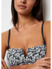 Marc O´Polo Biustonosz bikini w kolorze granatowo-białym