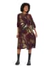 CARTOON Kleid in Lila/ Khaki