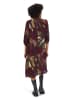 CARTOON Kleid in Lila/ Khaki
