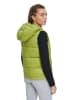 CARTOON Doorgestikte bodywarmer groen