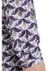 CARTOON Blouse wit/paars/grijs