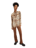 CARTOON Bluse in Beige/ Braun