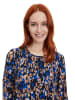 Betty Barclay Kleid in Dunkelblau/ Camel
