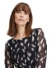 Betty Barclay Bluse in Dunkelblau/ Creme
