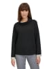 Betty Barclay Sweatshirt in Schwarz/ Grau