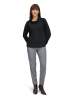 Betty Barclay Sweatshirt in Schwarz/ Grau