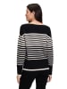 Betty Barclay Pullover in Schwarz/ Creme